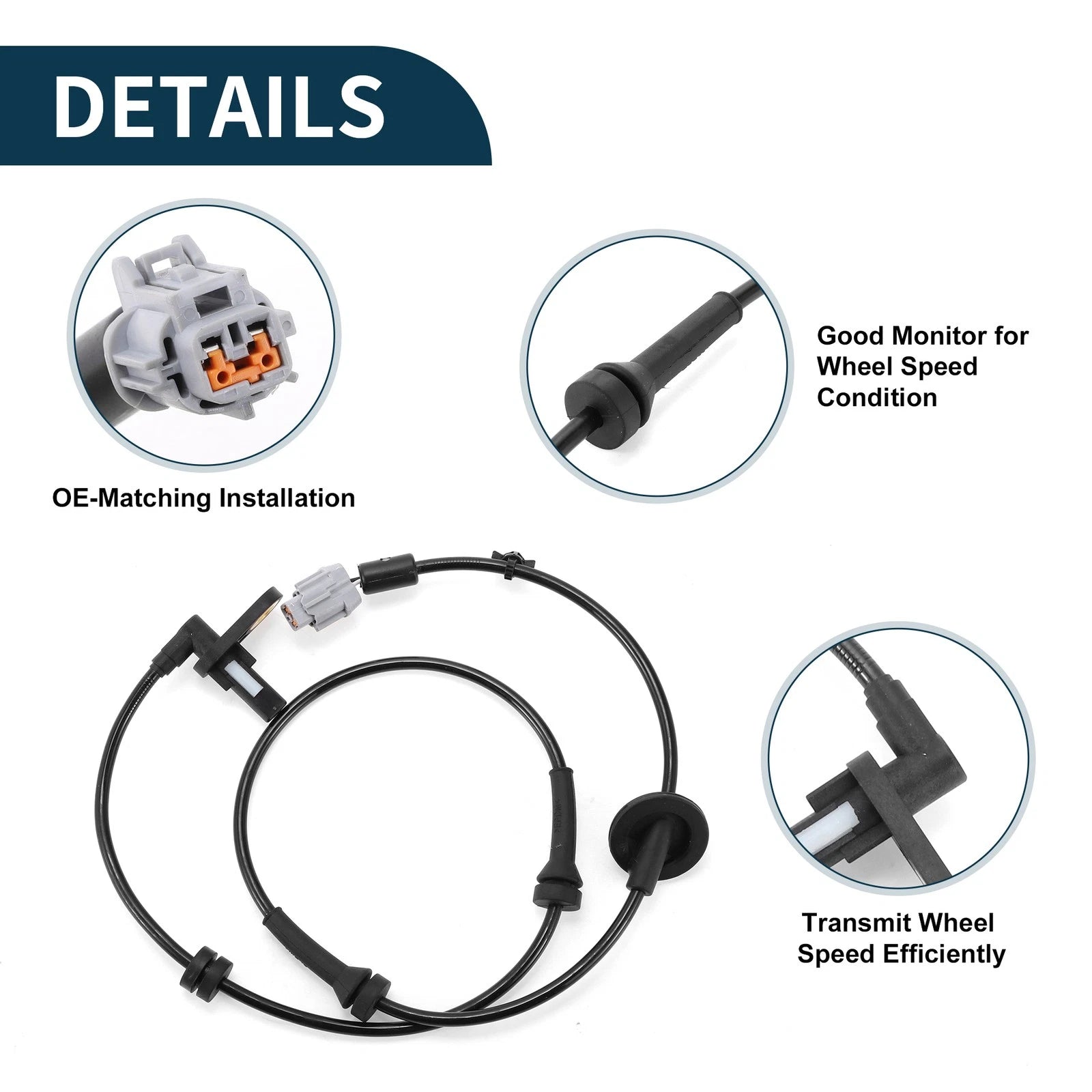 ABS Wheel Speed Sensor No. 47910-8J000 for Nissan Altima (2013–2018)
