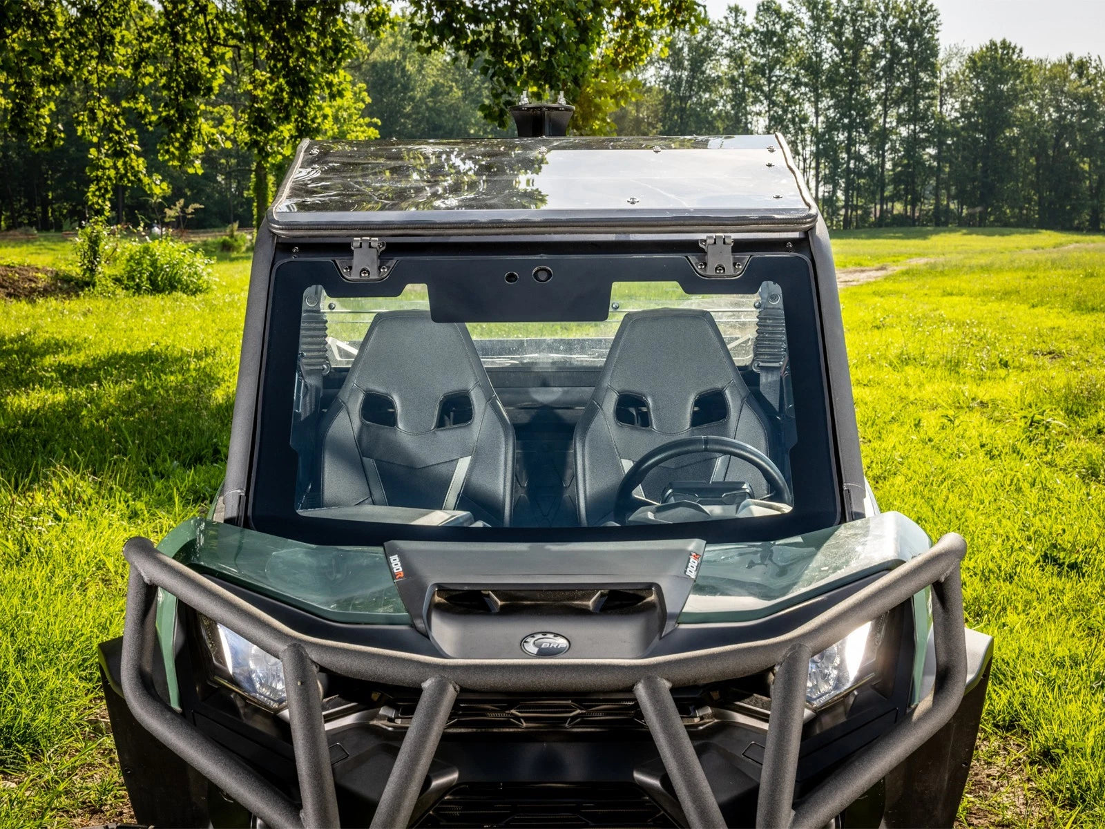 Maxdrive Power Flip Glass Windshield for Can-Am Commander (2011–2023)