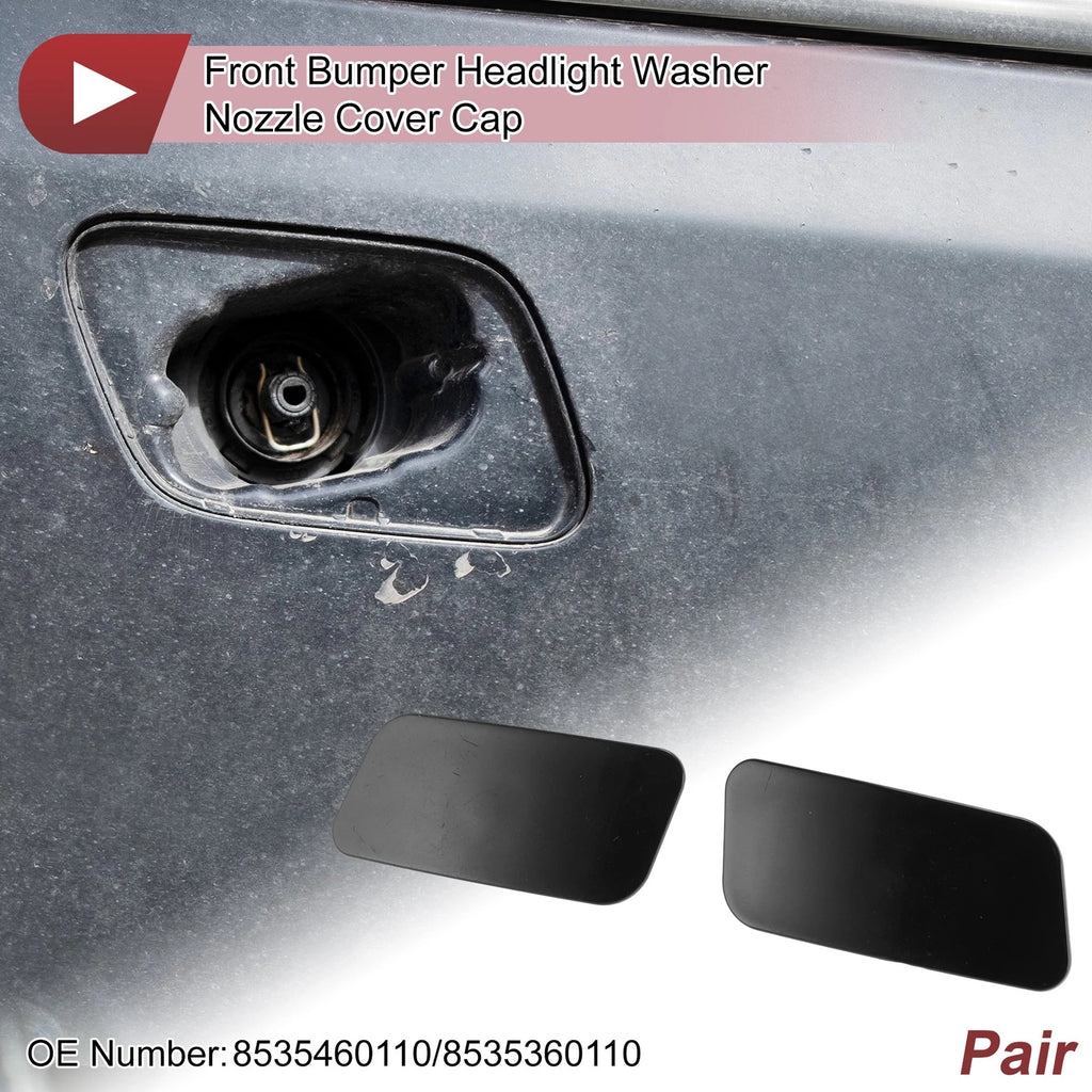 Front Bumper Headlight Washer Nozzle Cover Cap 8535460110 for Toyota Land Cruiser 