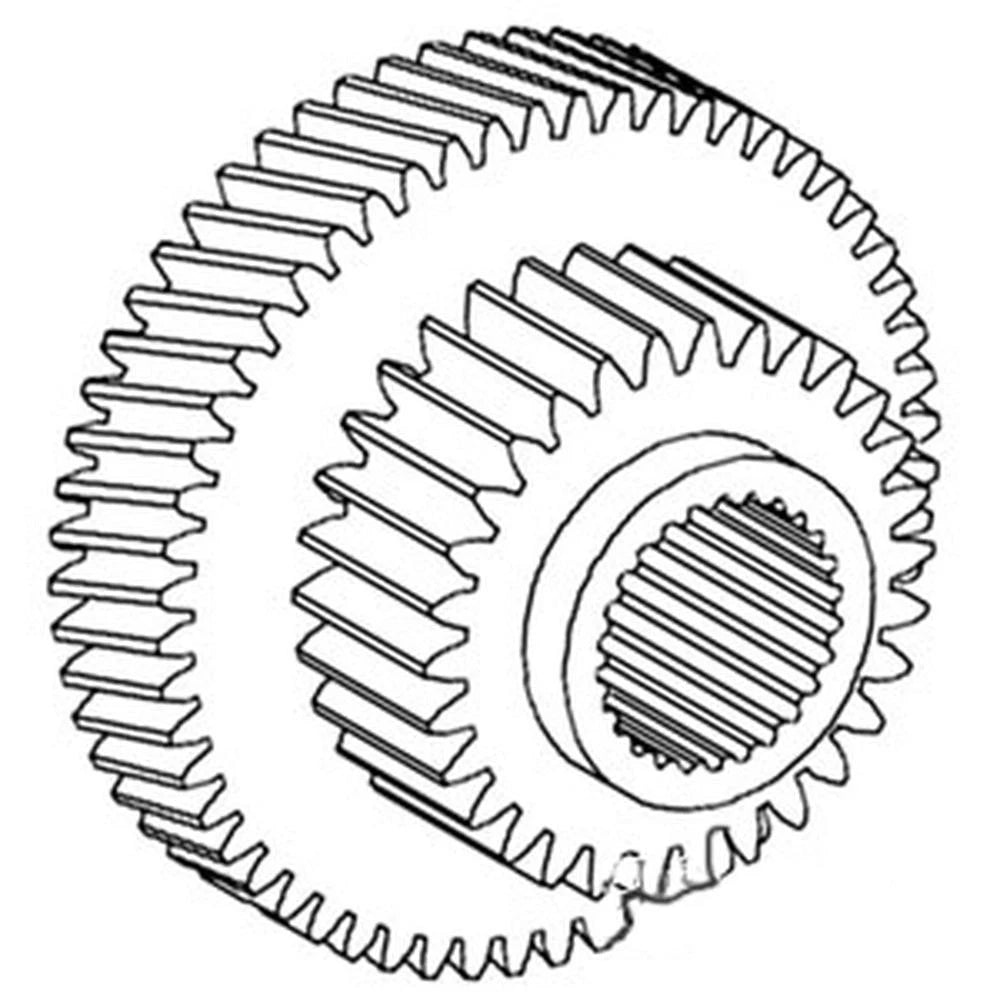 Gear Main Countershaft for Ford 2000 2600 3600 4000 4110
