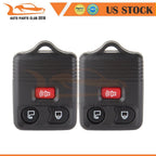 Set of 2 Keyless Key Fob Remote Cases for Ford F150 Expedition (1998–2010)