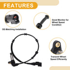 ABS Wheel Speed Sensor No. 6C2Z2C204AB for Ford E-150 (2003–2006) Front Left