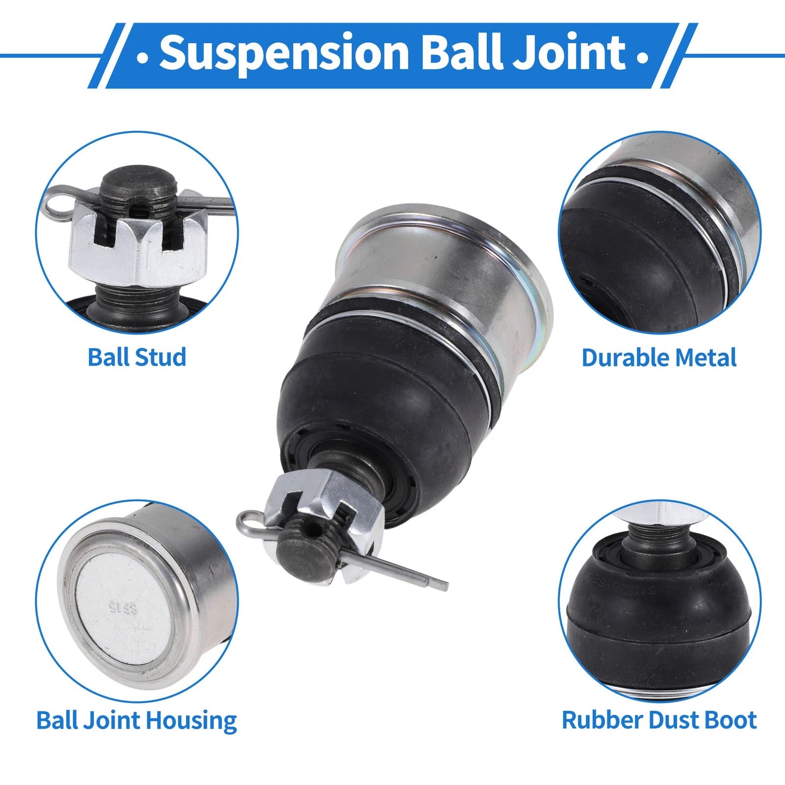 2X Front Lower Ball Joints for Honda Accord (1990–2002) No.K9643/51220S84305