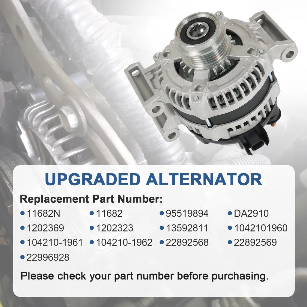 Alternator for Chevrolet Malibu (2013-2019)