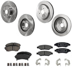 Brake Disc Rotors and Pads Kit for Cadillac CTS (2010–2014)