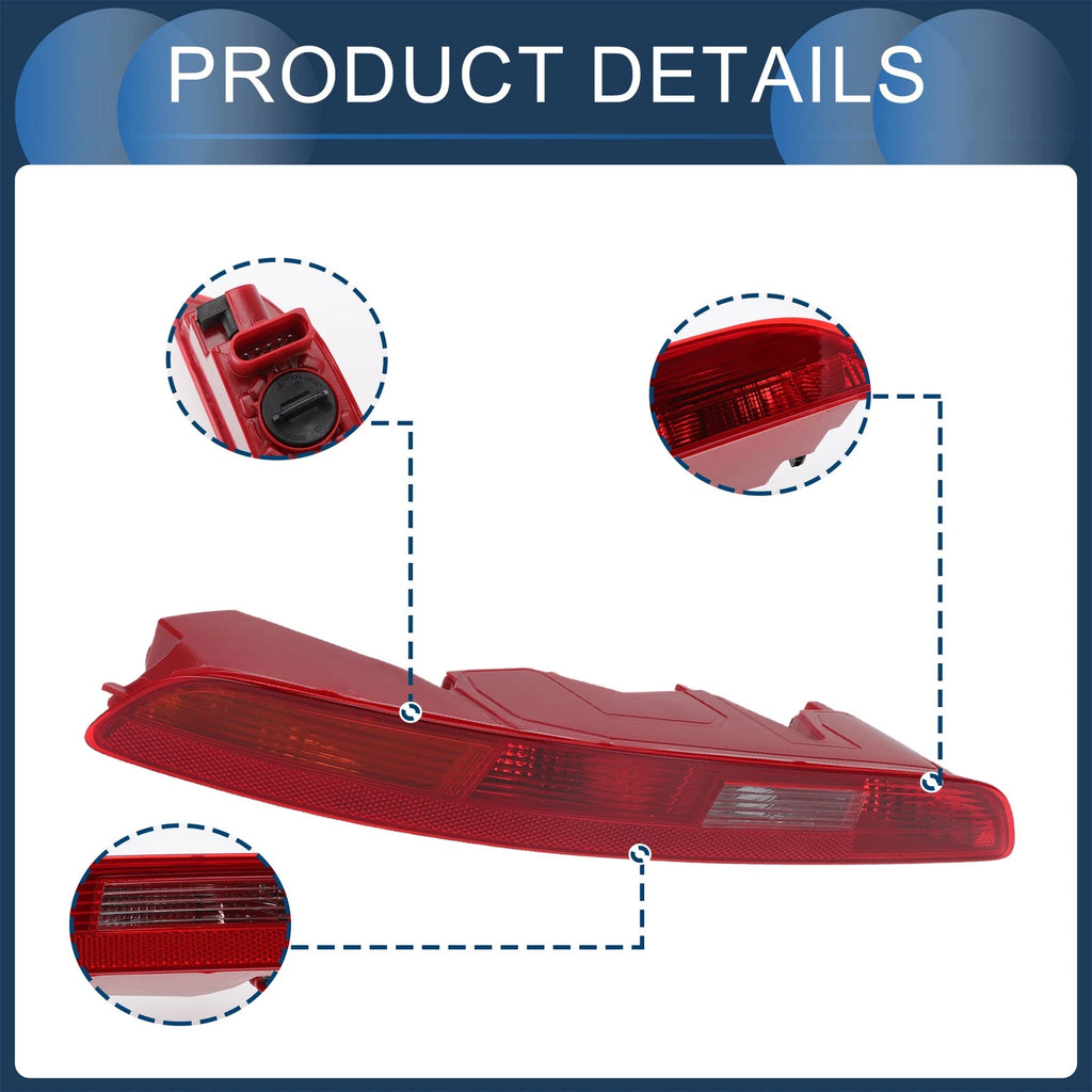 Left Rear Bumper Tail Light Shell for Audi Q3 (2012–2015) No.8UD945095