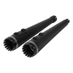 4" Slip-On Megaphone Mufflers Exhaust Pipe for Harley Road Glide (2017–2025)
