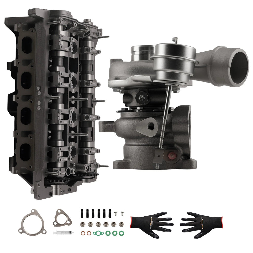 Complete Cylinder Head w/Valves + K04 Turbocharger 53049880023 for Audi TT (1999–2006)