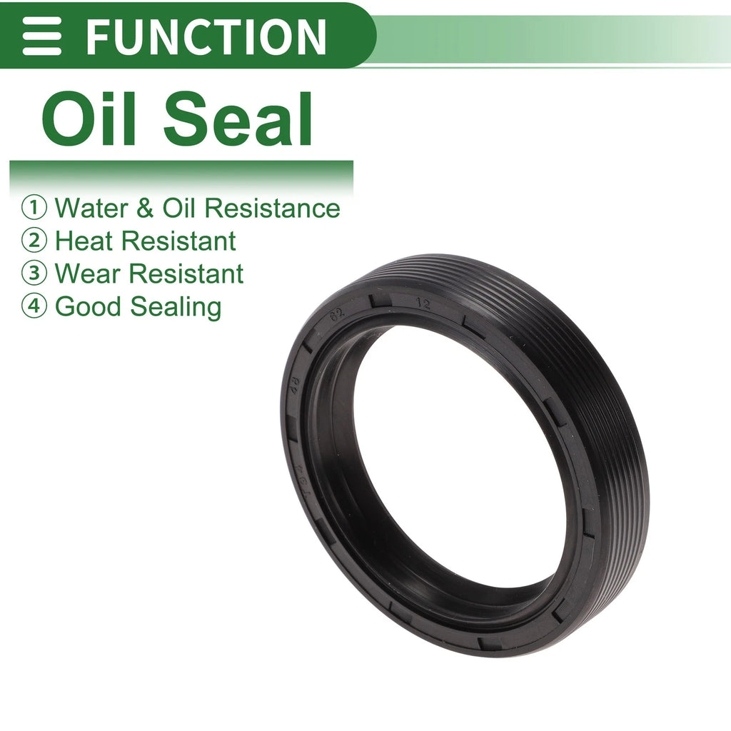 Set of 5 Oil Seals NBR Rubber 48x62x12mm for Various Models 