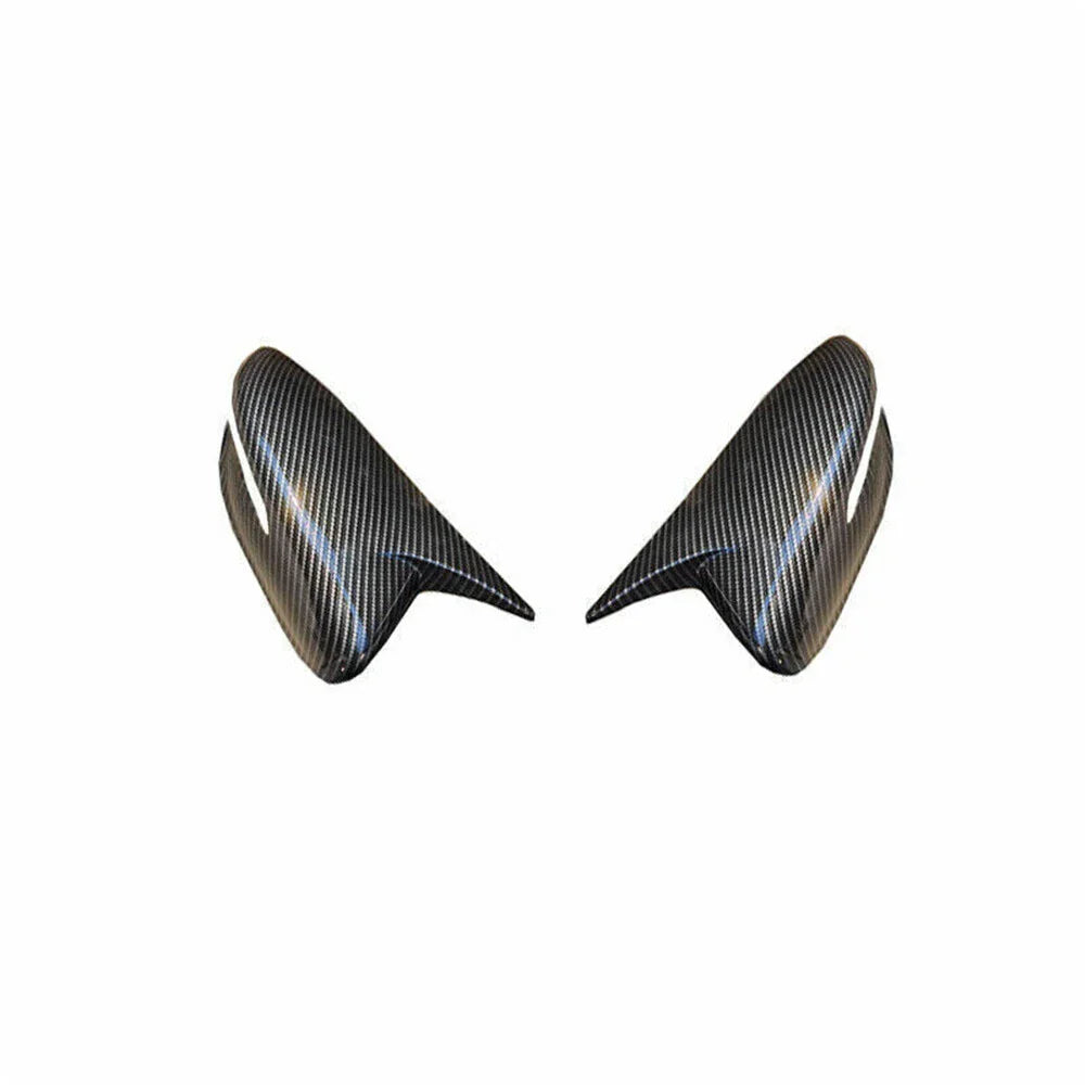 Carbon Fiber Look Rearview Side Mirror Covers for Kia Forte EX Sedan (2014-2020)