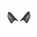 Carbon Fiber Look Rearview Side Mirror Covers for Kia Forte EX Sedan (2014-2020)