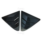 Gloss Black Rear Louver Vent Shade Shutter Cover for Lexus IS300 (2013–20)