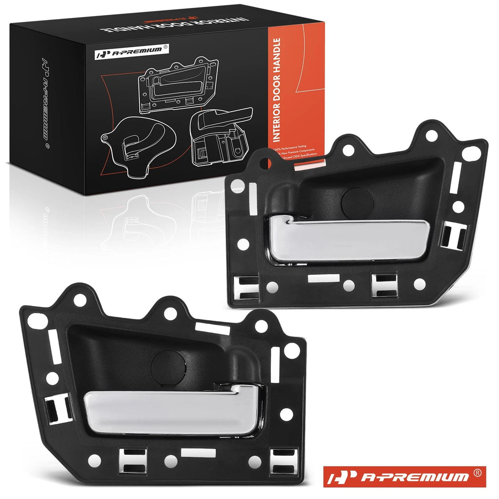 2X Rear Chrome Interior Door Handle for Jeep Grand Cherokee (2005–2011)