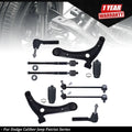Set of 10 Front Lower Control Arms for Dodge Caliber Jeep Patriot (2007–2012)