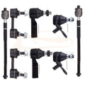 Set of 8 Lower Ball Joints and Tie Rods for Toyota Corolla Geo Prizm (1993–1995)