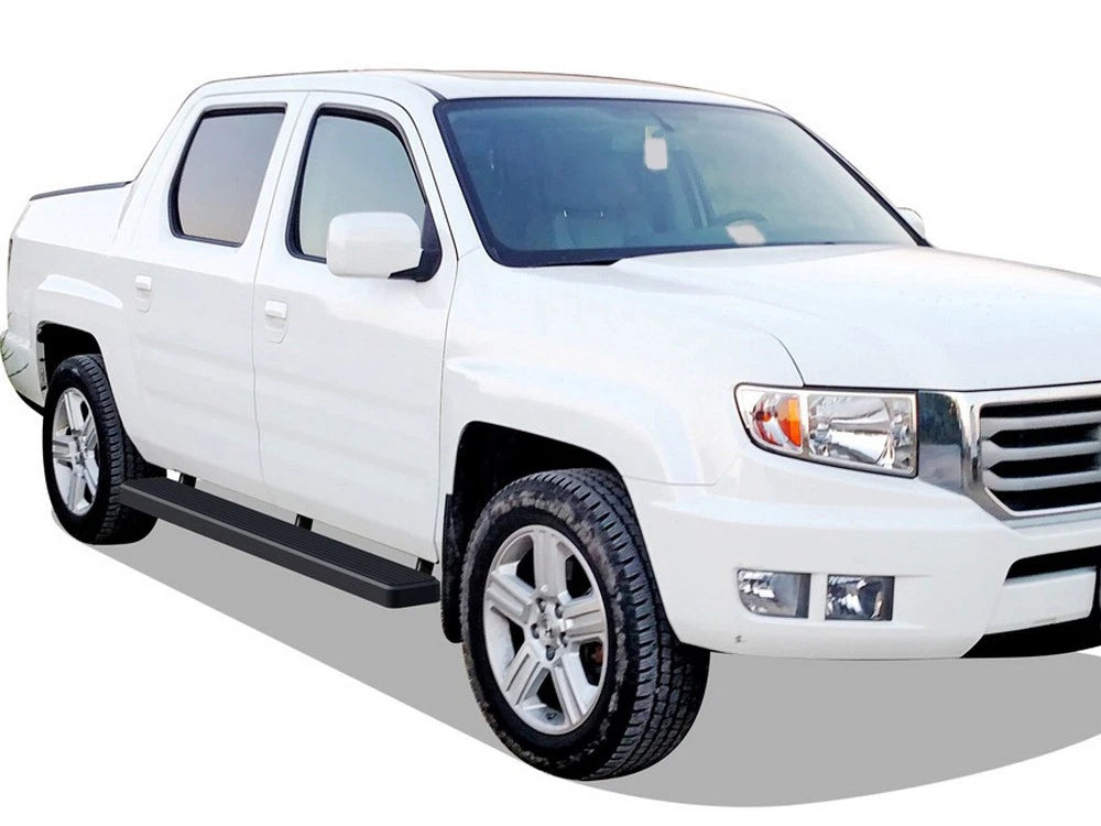 iBoard Running Boards for Honda Ridgeline (2006-2014) - 6 Inch Matte Black