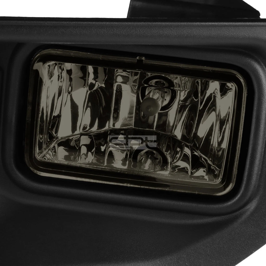 Smoked Lens Fog Lamps + Switch + Wiring for Ford F150 (2015–2017)