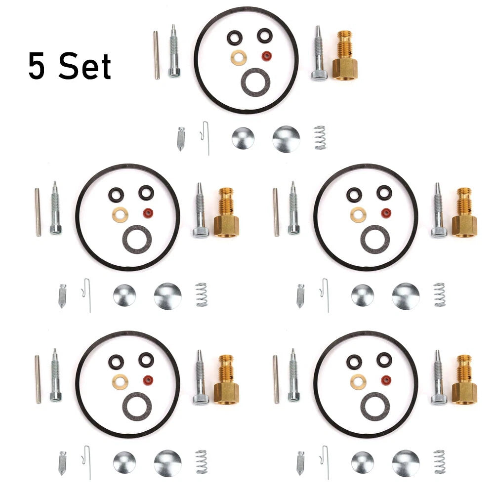 Set of 5 Carburetor Repair Parts for Tecumseh HM70 HM80 HM90 HMSK80 (632347 632622)