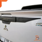 Matte Black Rear Tailgate Handle Cover for Mitsubishi Triton Ute (2019-2023)