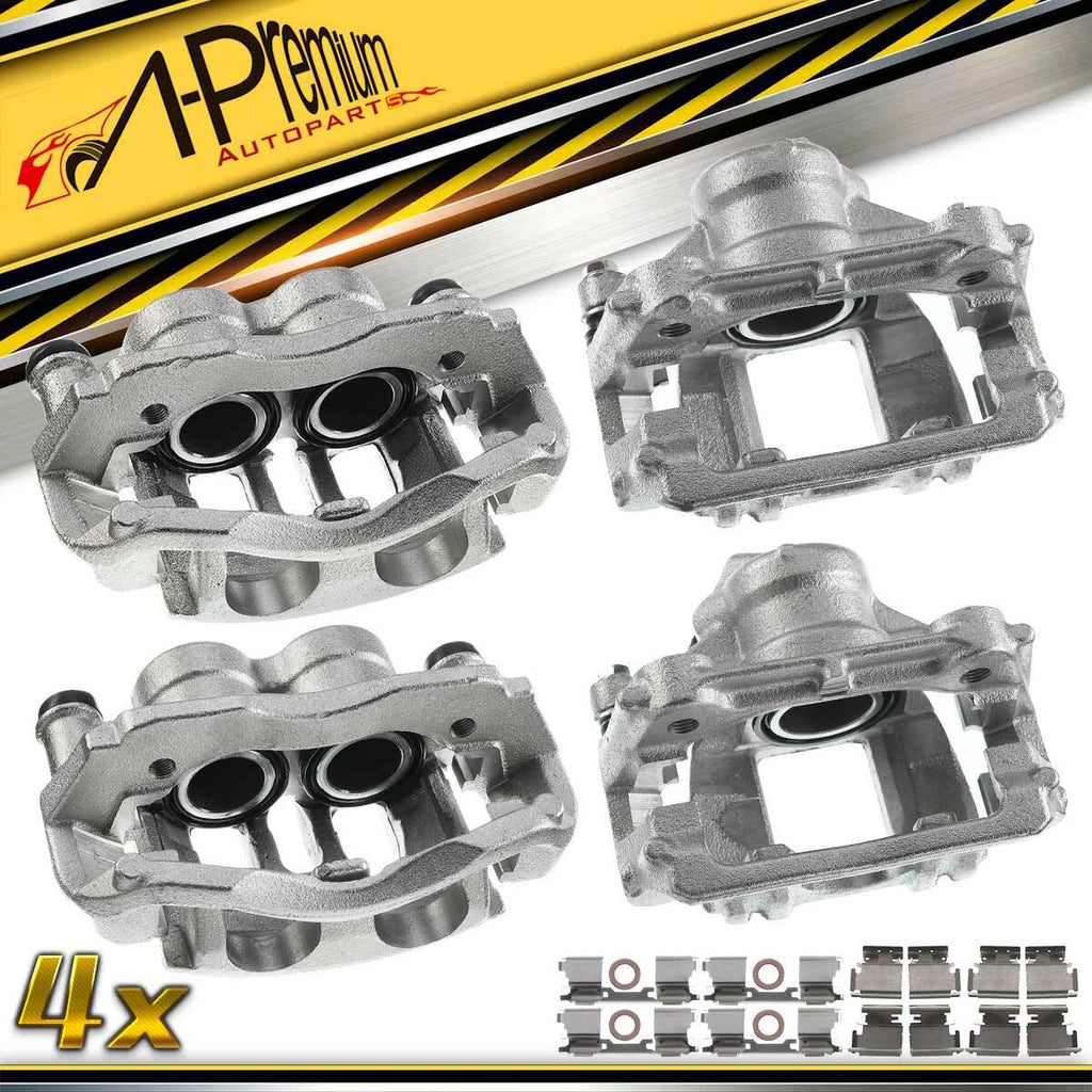 Set of 4 Brake Calipers for Mercedes-Benz Sprinter 2500 (2010–2018)