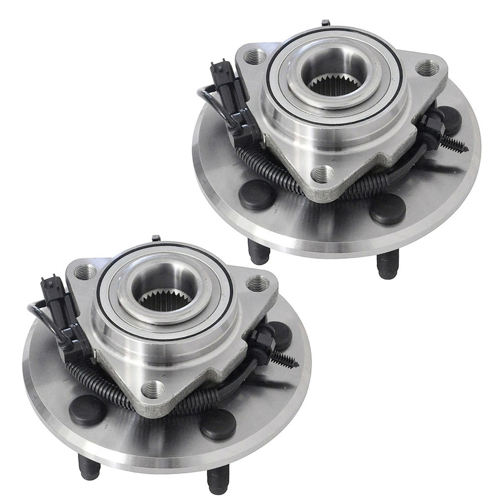2X Front Wheel Bearing and Hub for Dodge Ram 1500 (2006–2009) 515113