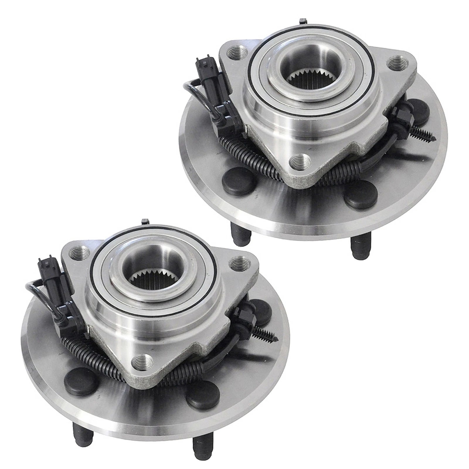 2X Front Wheel Bearing and Hub for Dodge Ram 1500 (2006–2009) 515113