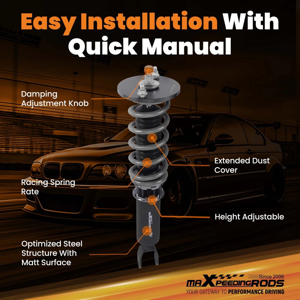 Coilovers for Honda Accord (1990–1997) - 24 Way Adjustable Suspension