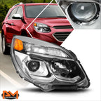 Projector Headlight for Chevy Equinox (2016–2017) Passenger Side OE Factory Style