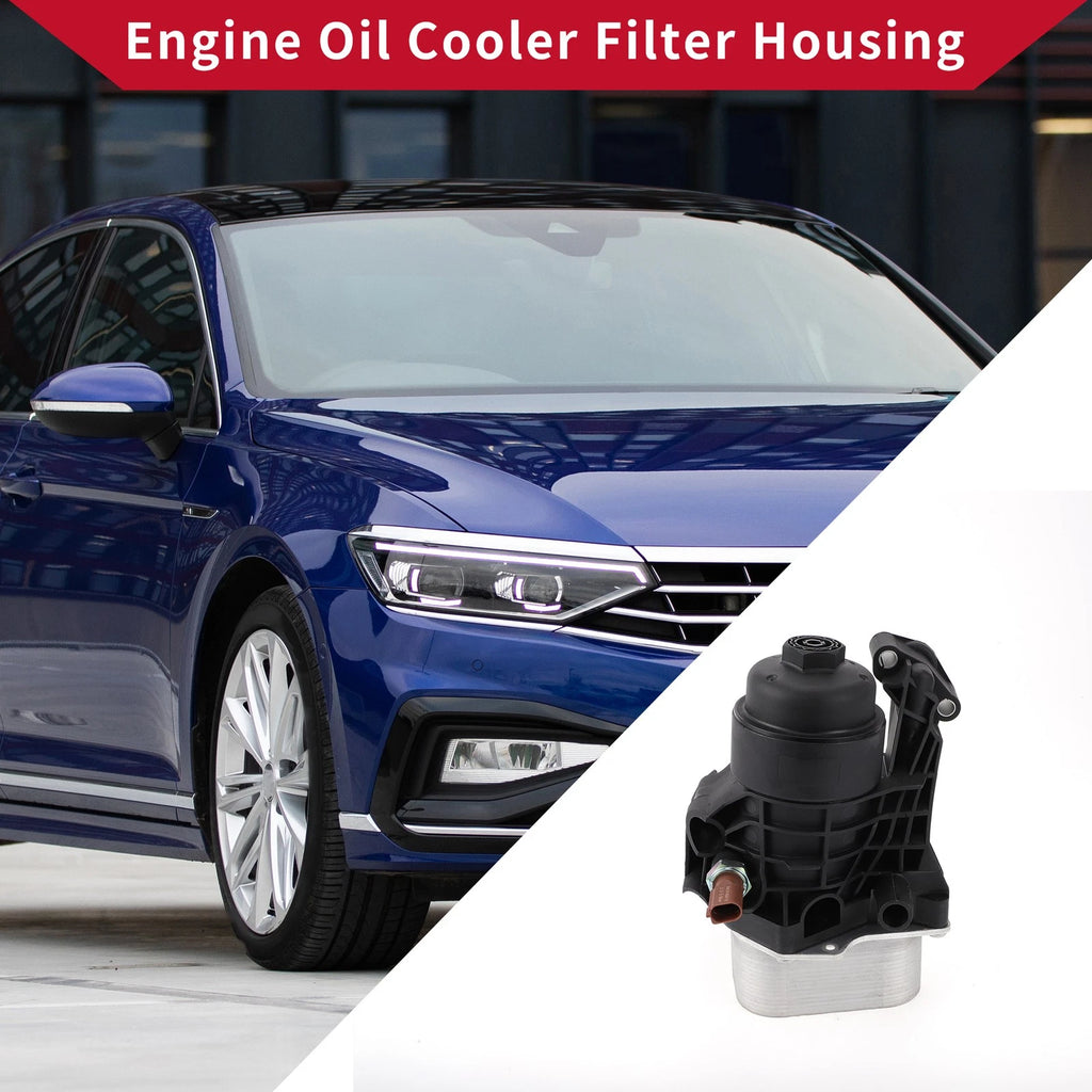 Engine Oil Cooler Filter Housing for Volkswagen Golf (03N115389A)