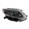 Replacement Passenger Halogen Headlight Assembly w/LED Daytime Running Light