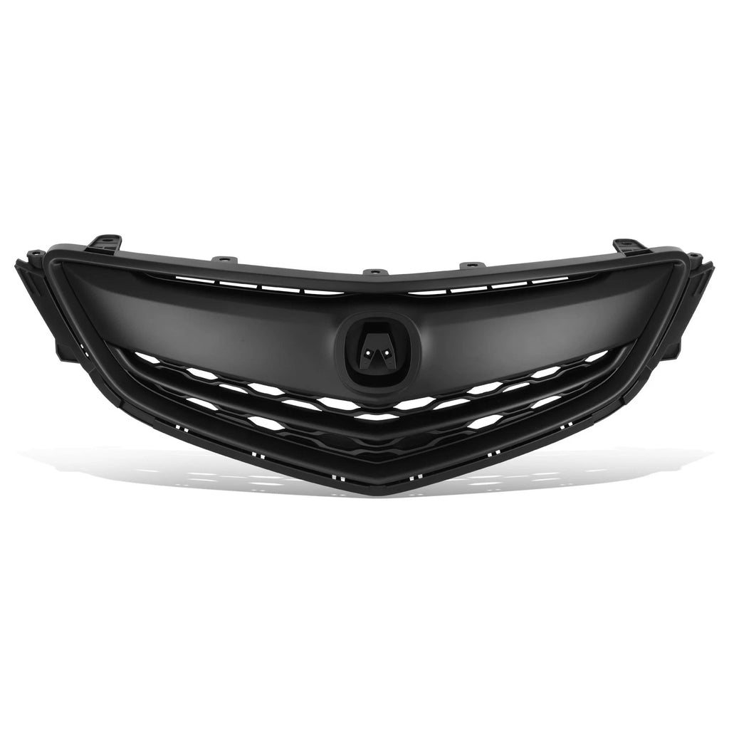 Front Bumper Grille Assembly for Acura TLX (2015–2017) Matte Black OE Style