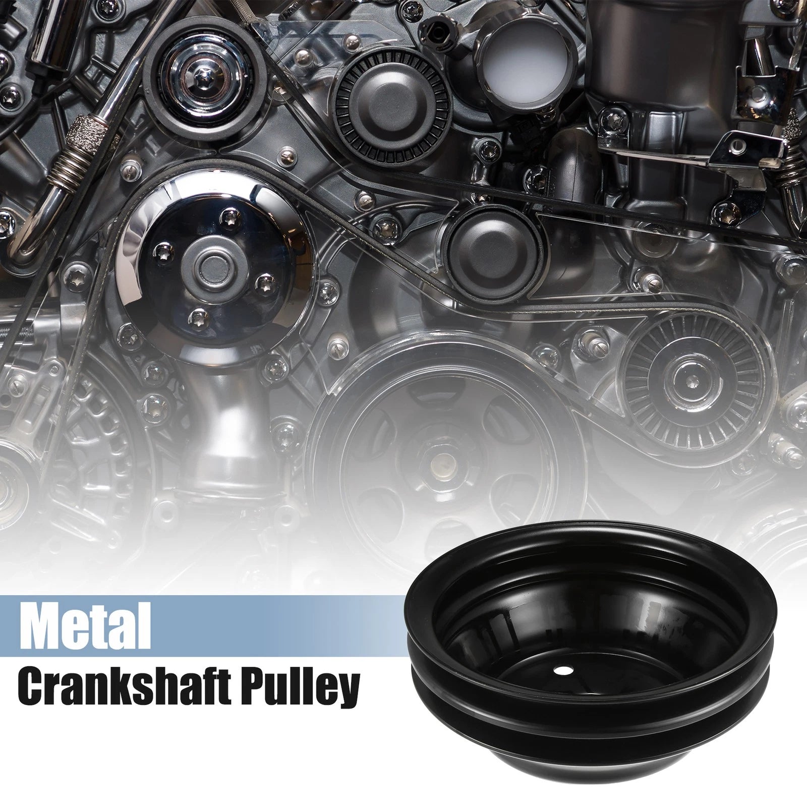 Crankshaft Pulley for Small Block Chevy SBC (1969–1995)