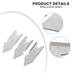 Center Gauge Clear Scales for Industrial Applications (Multiple Angles)