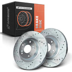 Front Drilled Brake Rotors for Honda Civic CR-V (2005–2006)