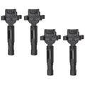 Set of 4 Delphi Direct Ignition Coils for Mercedes W203 C230 (2003–2005)