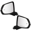 Set of 2 Door Mirrors for Chevrolet Blazer (2019–2021) W/Auto Dimming, Turn Signal