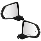 Set of 2 Door Mirrors for Chevrolet Blazer (2019–2021) W/Auto Dimming, Turn Signal