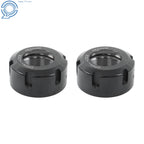 2 Piece Collet Nut Set for Precision CNC Tool Holder