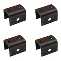 Set of 4 Bolt or Weld On Hangers for Dexter 115917 (1-3/4" Double Eye Spring)