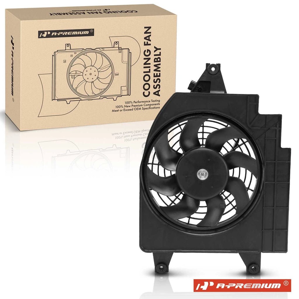 Cooling Fan Assembly with Shroud for Kia Rio (2001–2002)