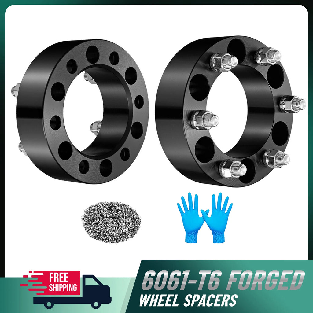 2" 6x5.5 6x139.7 Wheel Spacers for Chevy Silverado GMC Sierra Yukon (1999–2024)