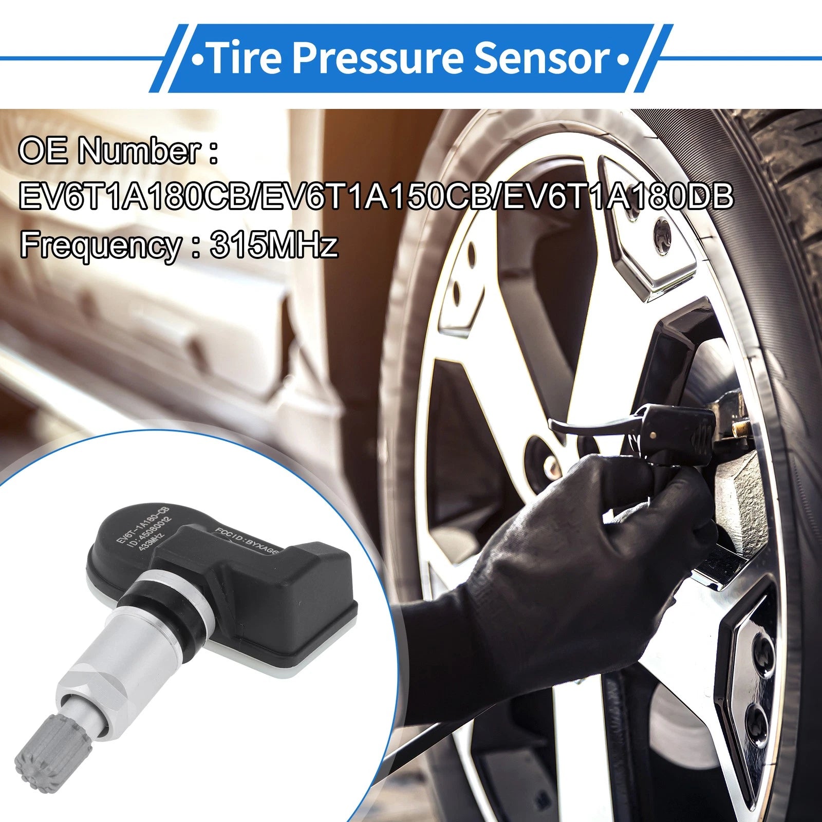 Tire Pressure Monitoring Sensor for Ford F-150 (2015–2021)