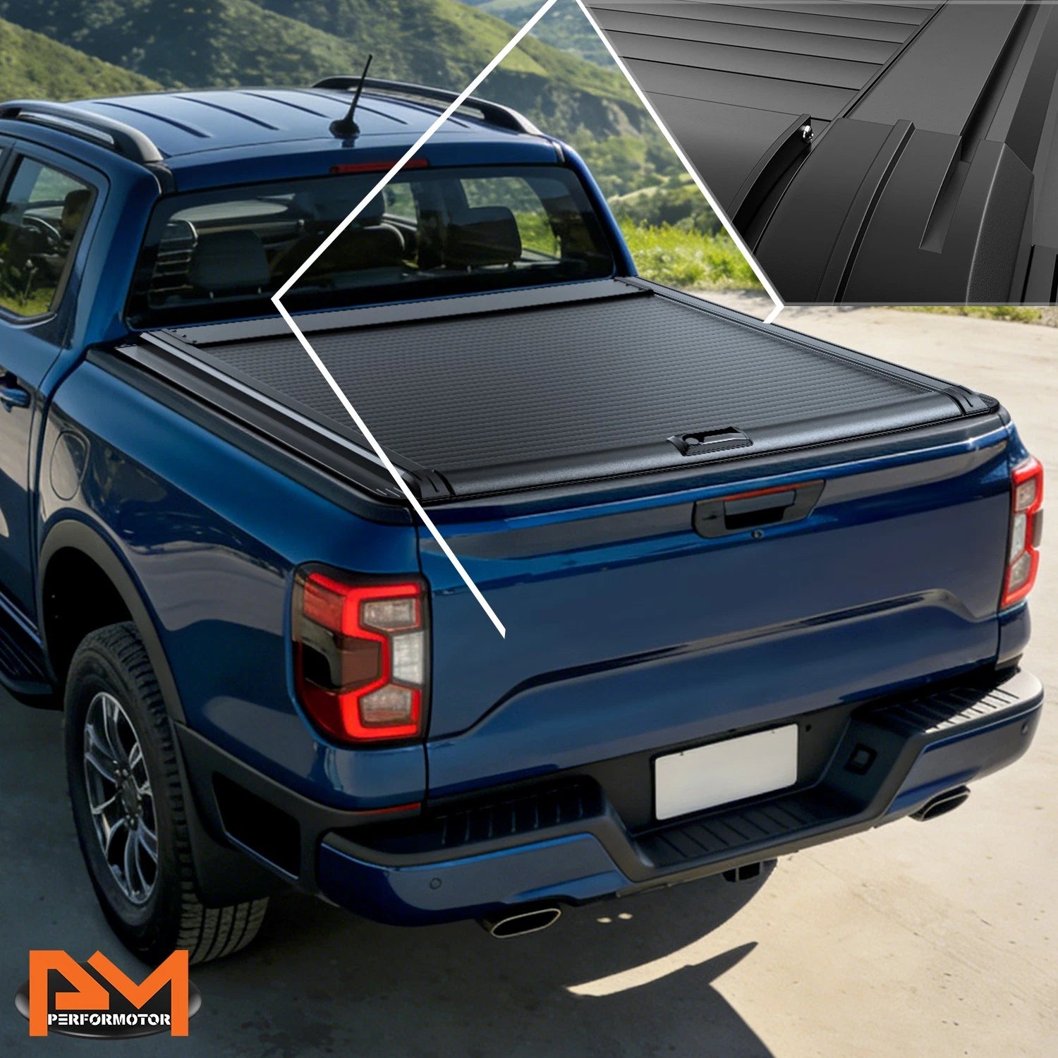 Dual Convex Mirror Glass for Ford Transit Connect (2014–2023)