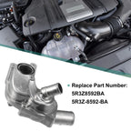 Aluminum Alloy Thermostat Housing 5R3Z8592BA for Ford Mustang (2005–2010)