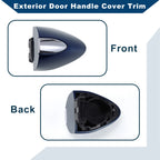 Exterior Door Handle Cover Trim for Buick LaCrosse (2017–2019) Light Blue