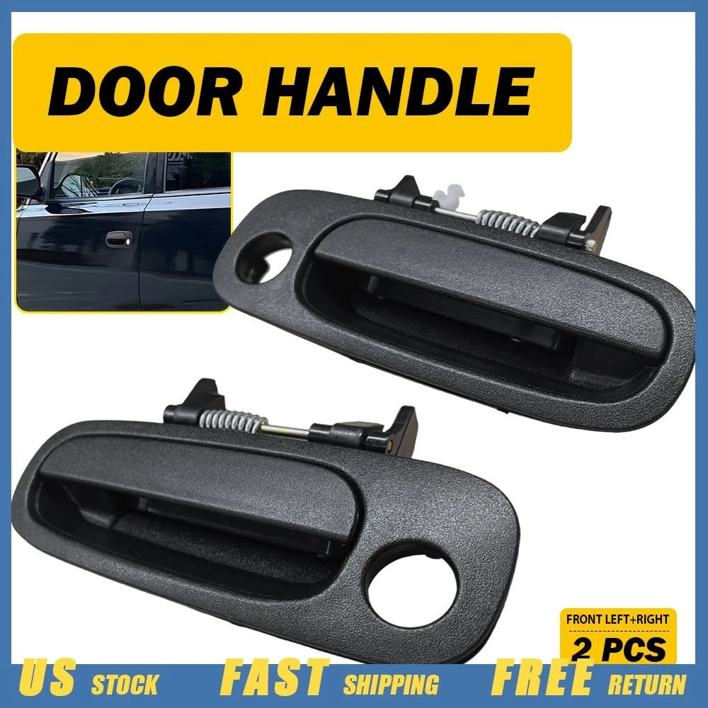 Outer Door Handle Set of 2 for Scion xB (2004–2006) - Black w/ Keyhole