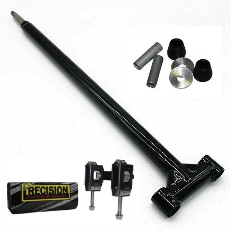 Lonestar Steering Stem +1" Precision Shock & Vibe Kit for Kawasaki KFX450R (2008–2014)