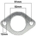 Exhaust Pipe Flange Gasket for Nissan Skyline R31 RB30E 3.0L SOHC (1986-1990)