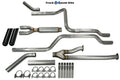 2.5" Dual Exhaust Kit for Toyota Tundra (2014–2021) Black Tip