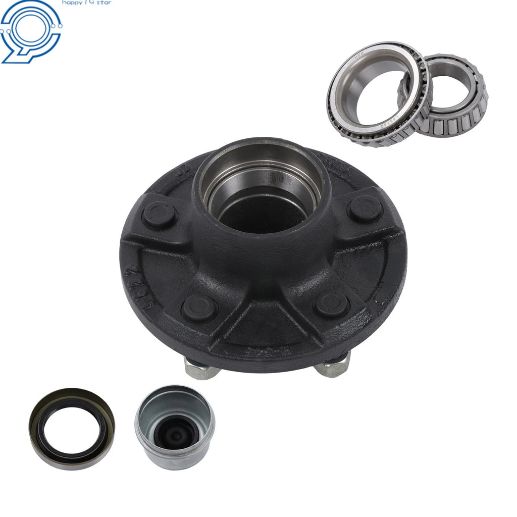 Spindle Trailer Hub Kit for 3500 lbs (5 on 4.75)